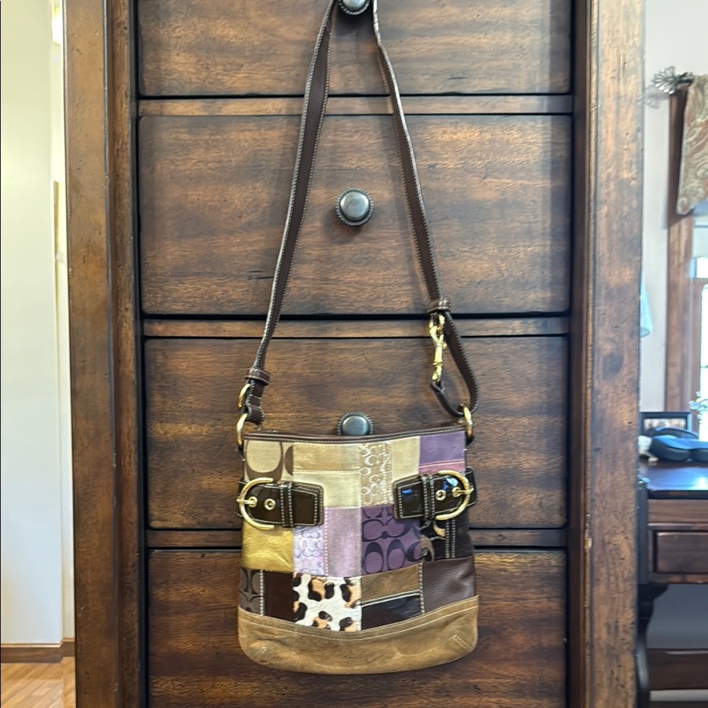 Patchwork Shoulder Bag